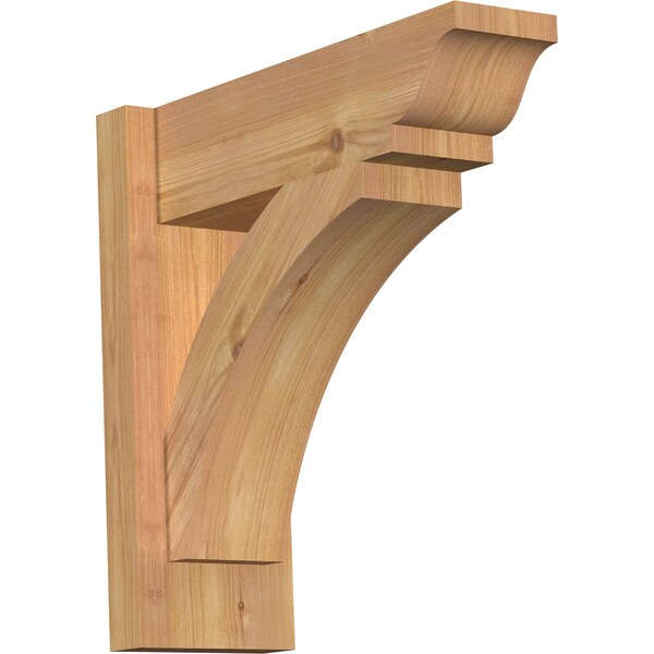 Ekena Millwork Thorton Smooth Traditional Outlooker, Western Red Cedar, 5 1/2"W x 16"D x 16"H OUT06X16X16THR01SWR - main